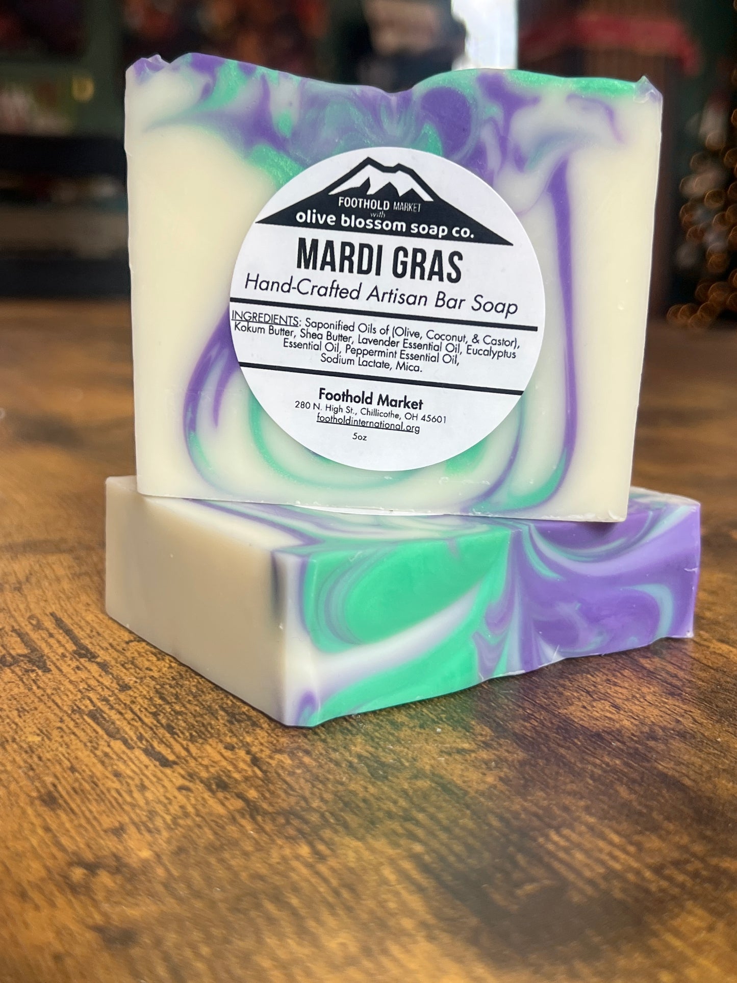 Mardi Gras by Olive Blossom Bar Soap