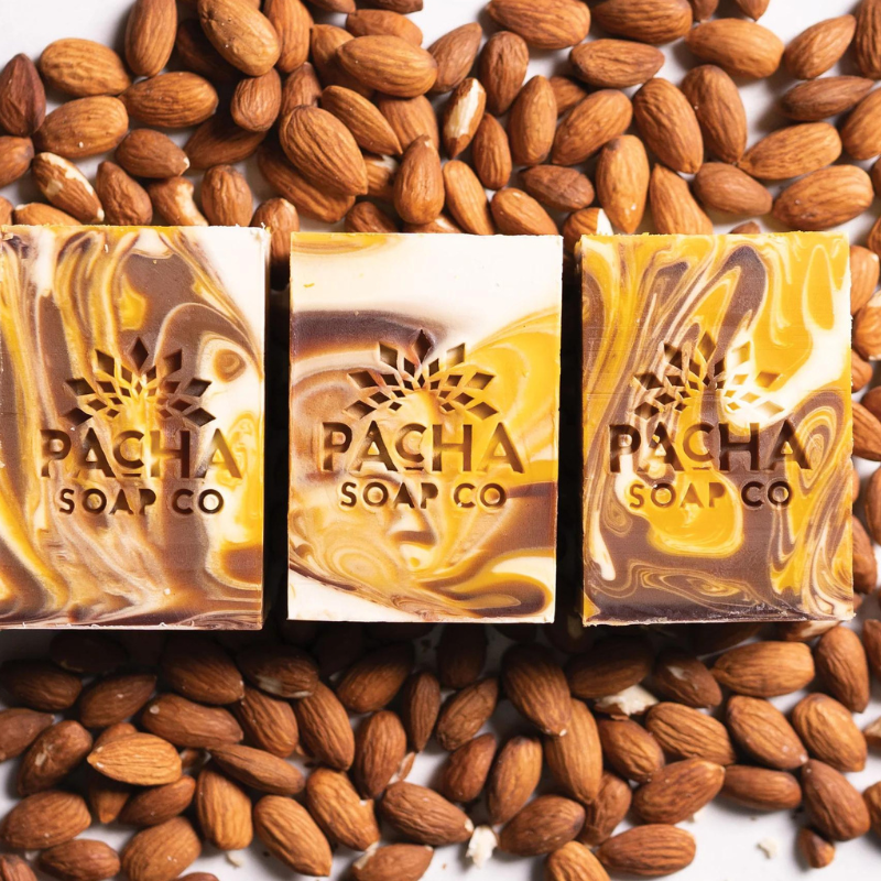 Almond Goats Milk Bar Soap