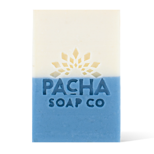 Blue Lotus and Coconut Milk Bar Soap by Pacha