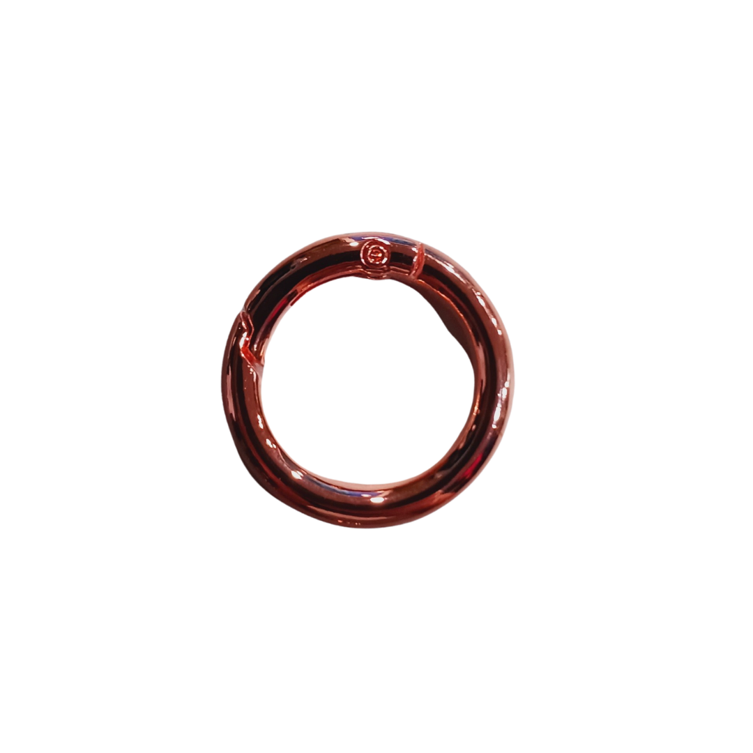 Rose Gold Circular Carabiner