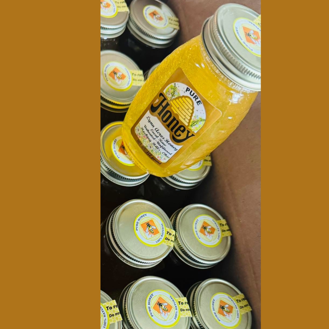 Pure Local Raw Honey from Lynn Acres