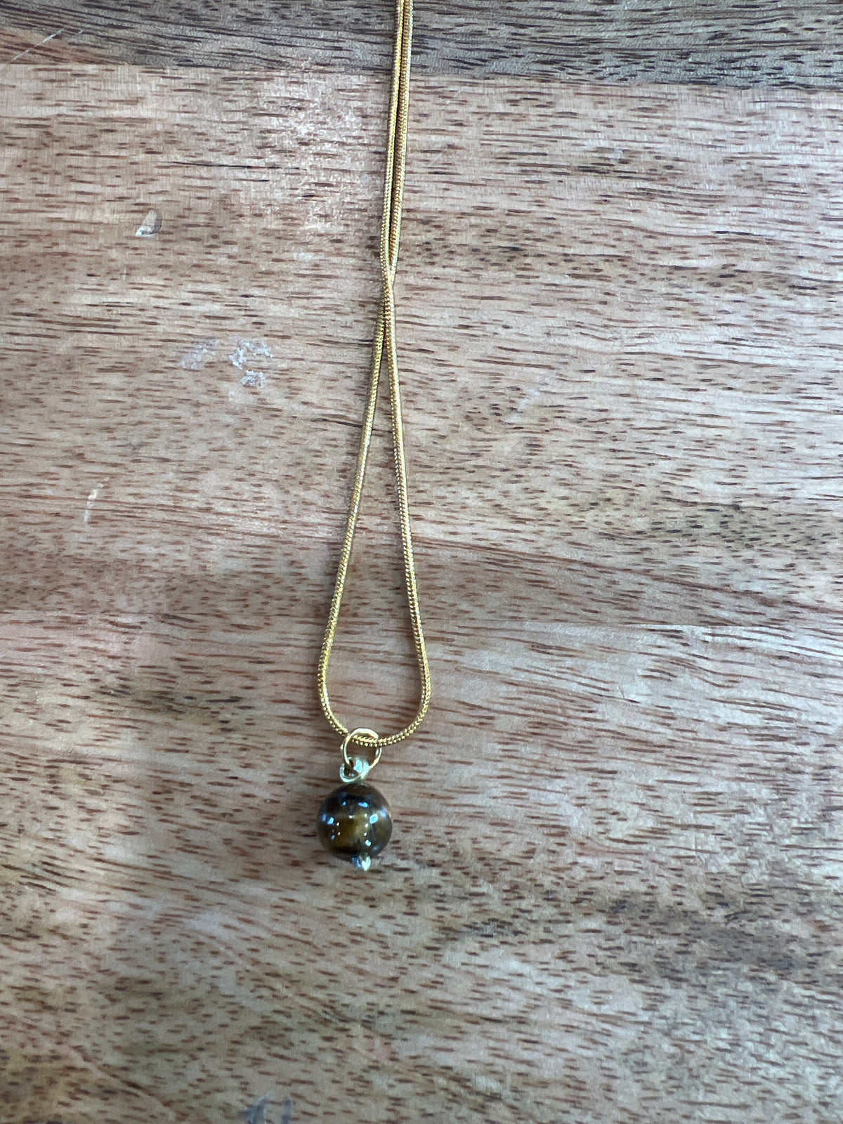Tiger Eye Necklace (Local Vendor V-07)