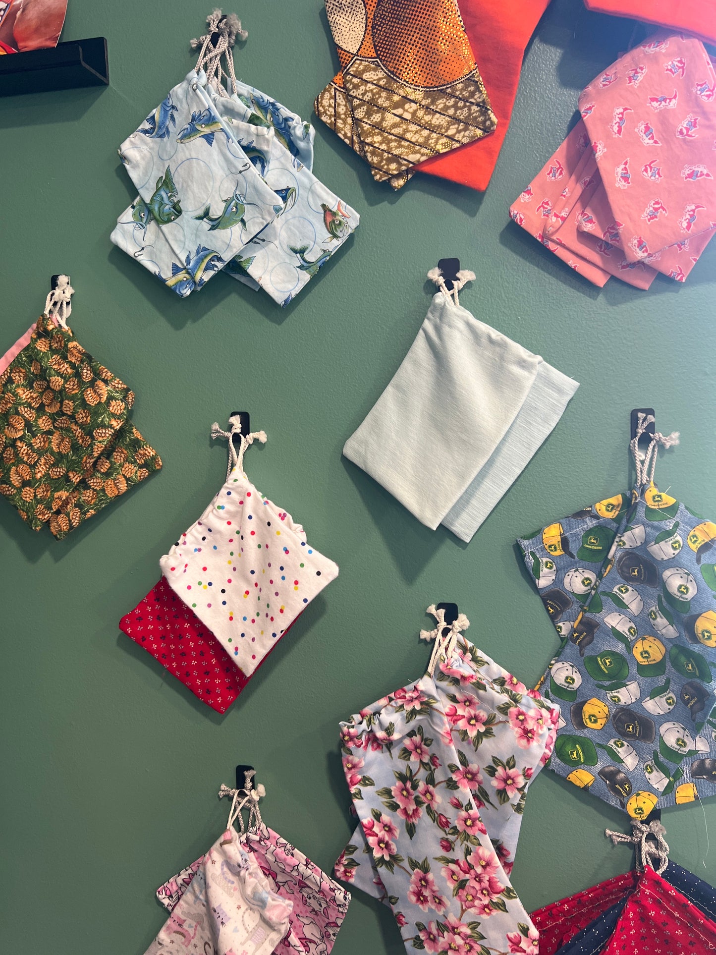 V-05. Handmade Drawstring Bags