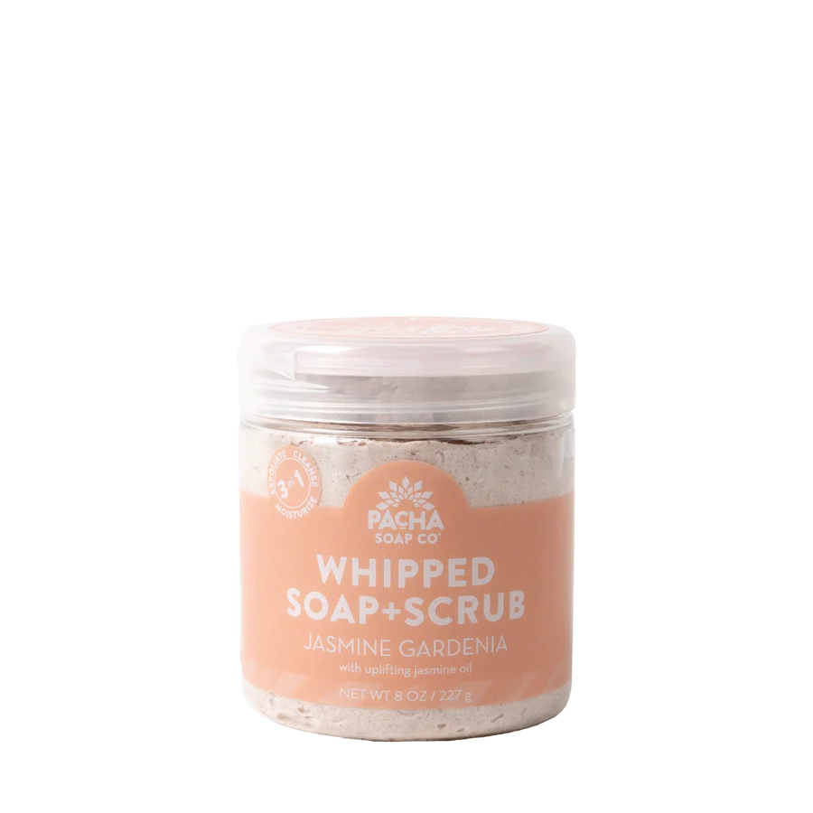 Jasmine Gardenia Whipped Soap Scrub