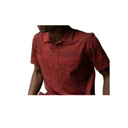 Wildlife Works Red Men’s Henley