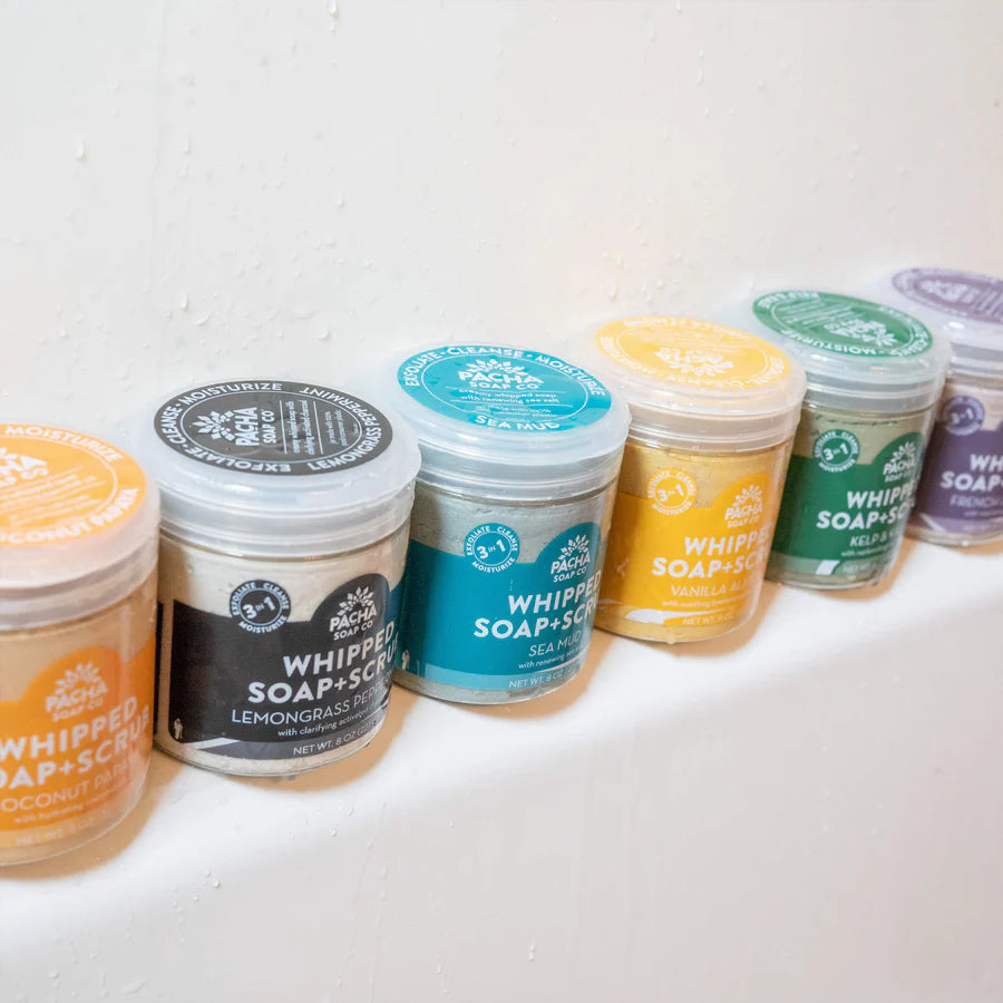 Jasmine Gardenia Whipped Soap Scrub