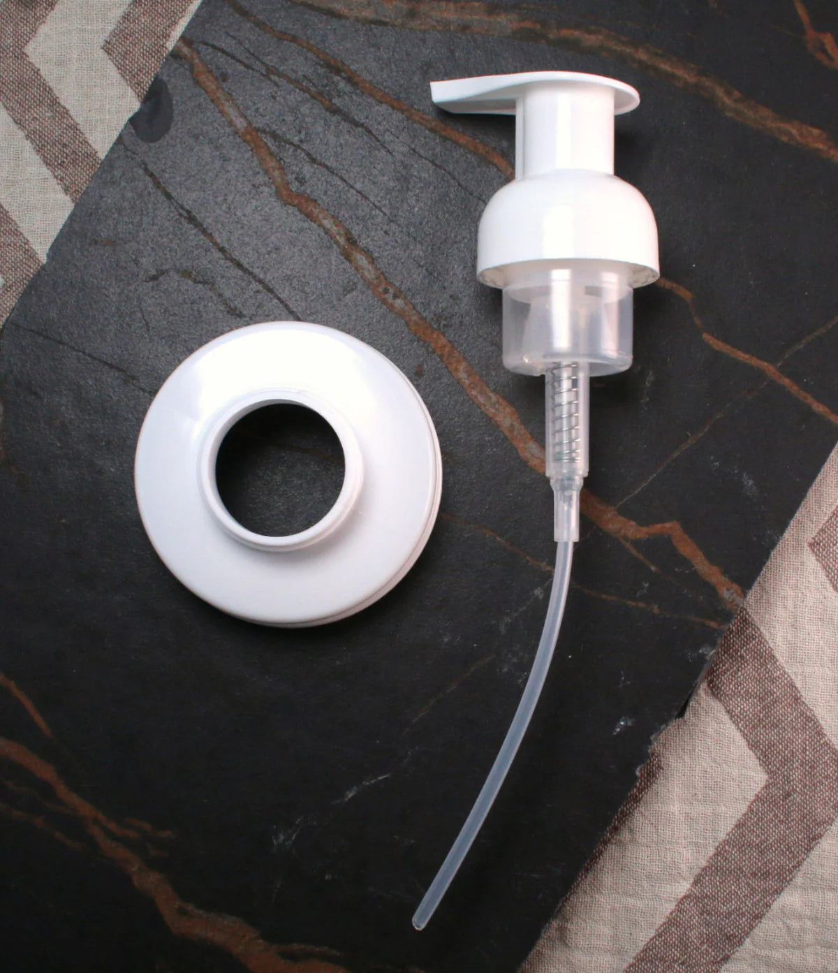 Foaming lid for Mason Jar (White)