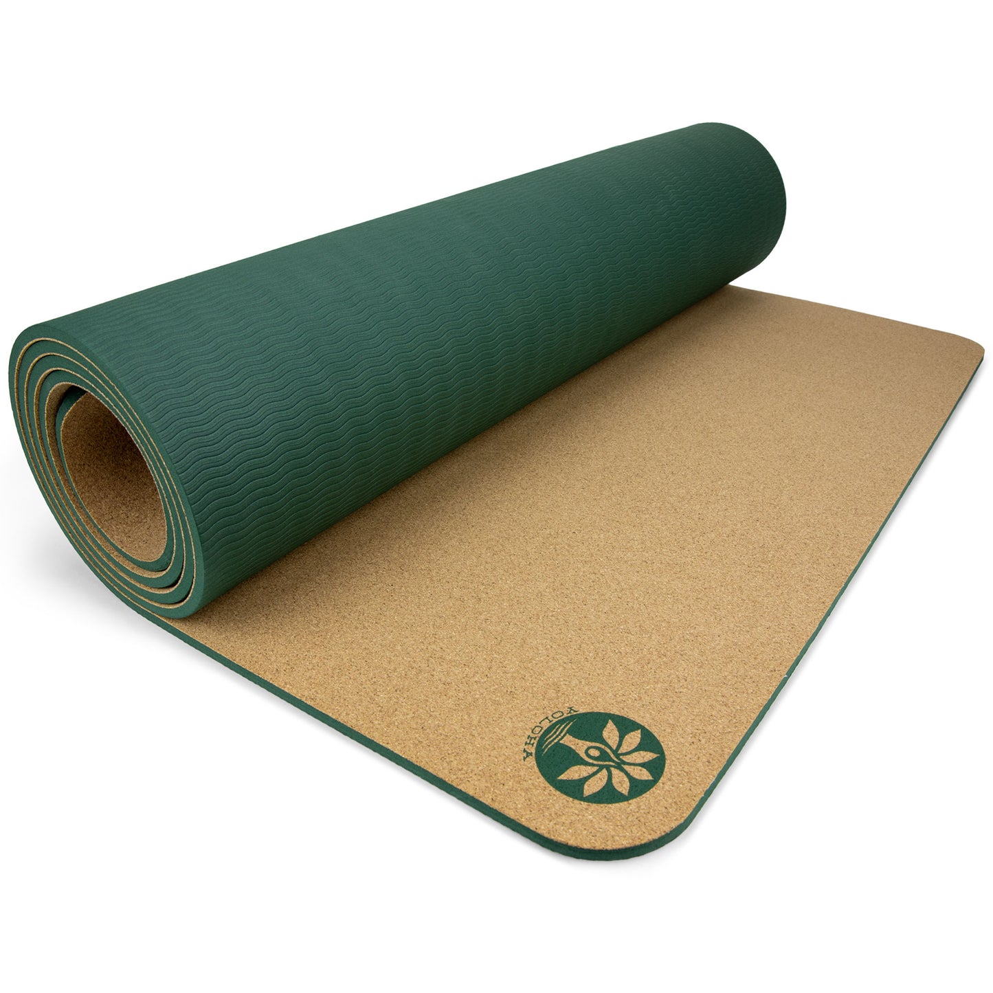 Aura Cork Yoga Mat: Various Designs Including Mountain Magic