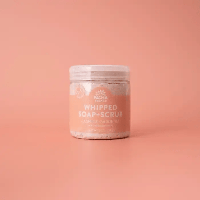 Jasmine Gardenia Whipped Soap Scrub