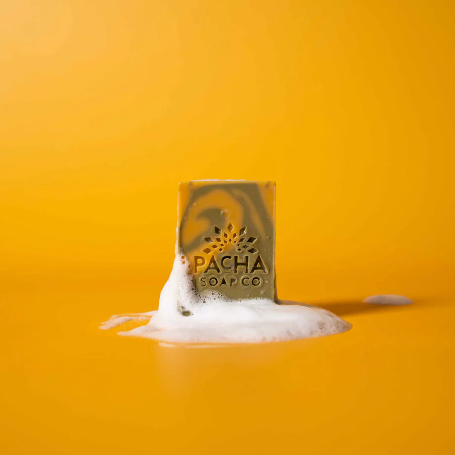 Spearmint-lemongrass Bar Soap by Pacha
