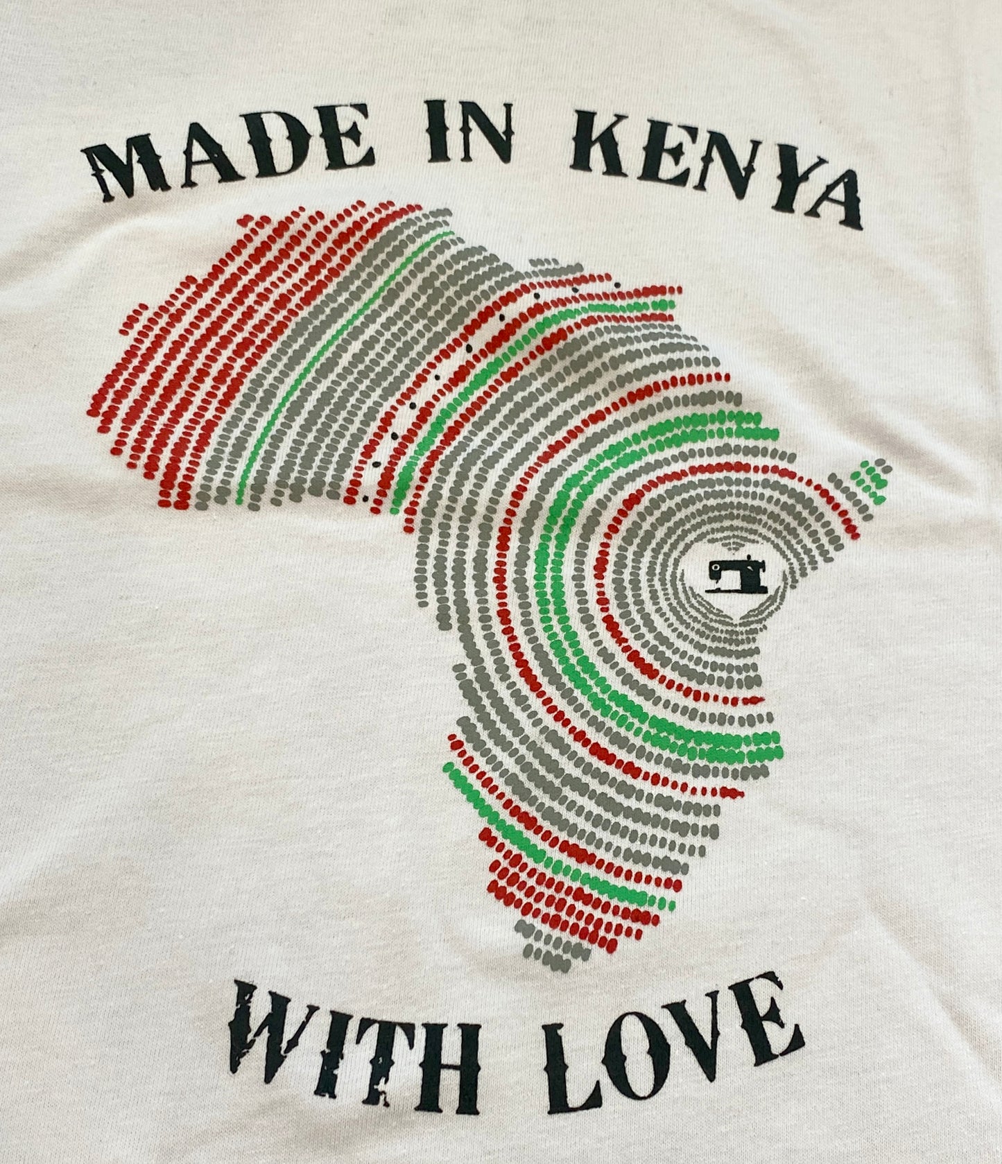 Wildlife Works Women's Tee Batwing Tee: Made in Kenya (White)