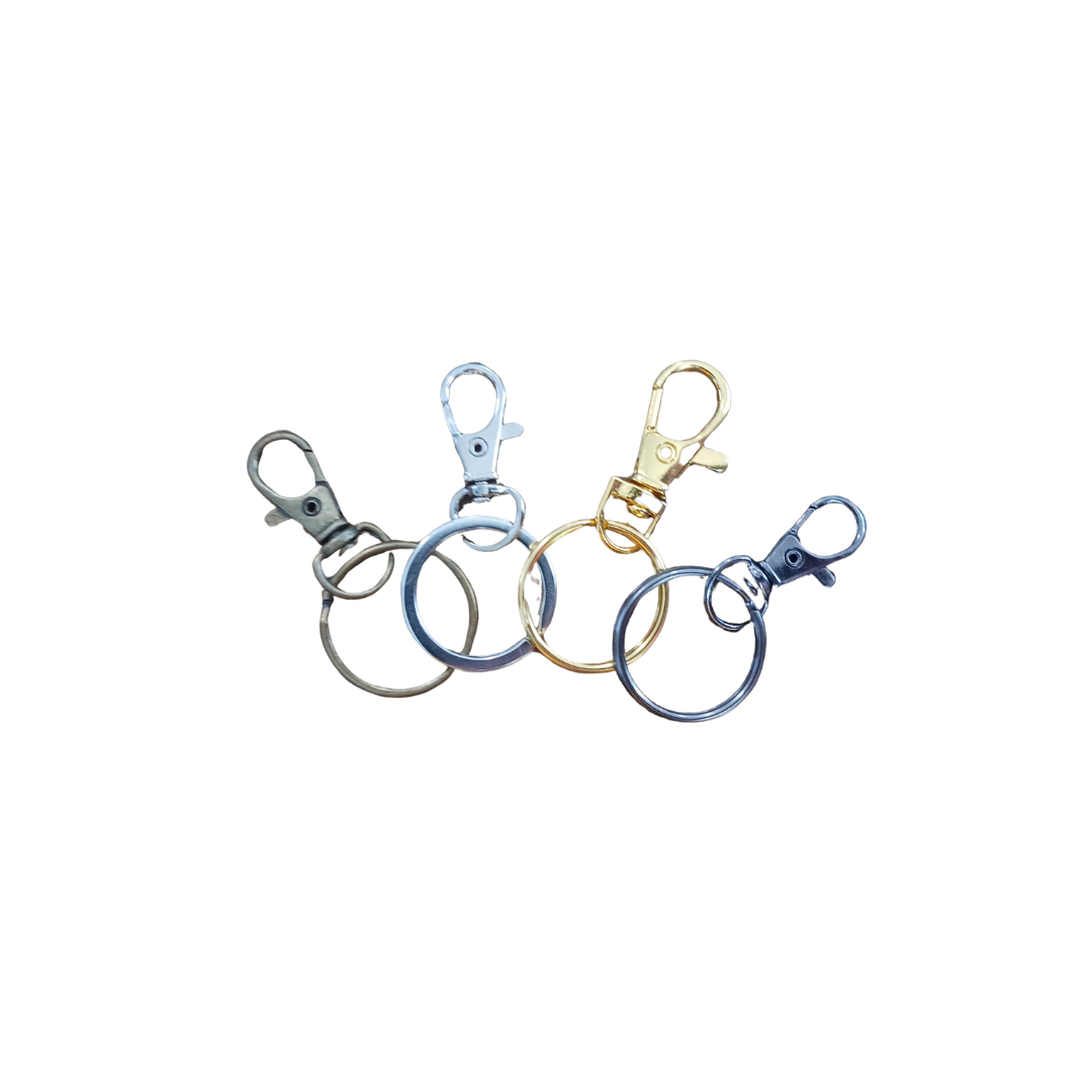 Lobster Claw Clasp with Key Ring