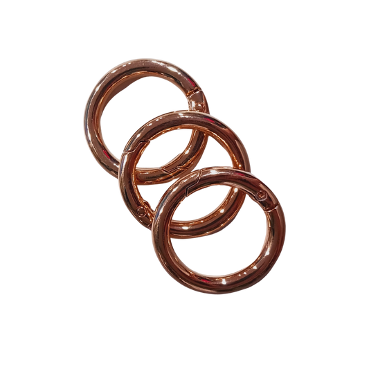 Gold Circular Carabiner