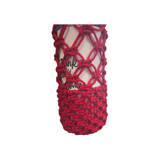 Macrame Water Bottle Sling