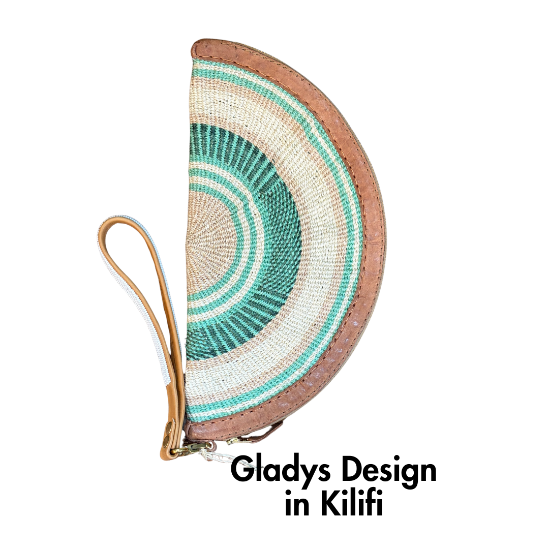 Hadithi Fine Weave Clutch