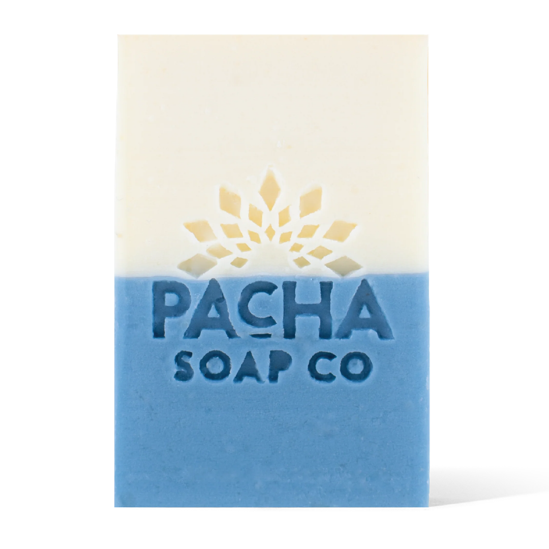 Blue Lotus and Coconut Milk Bar Soap by Pacha
