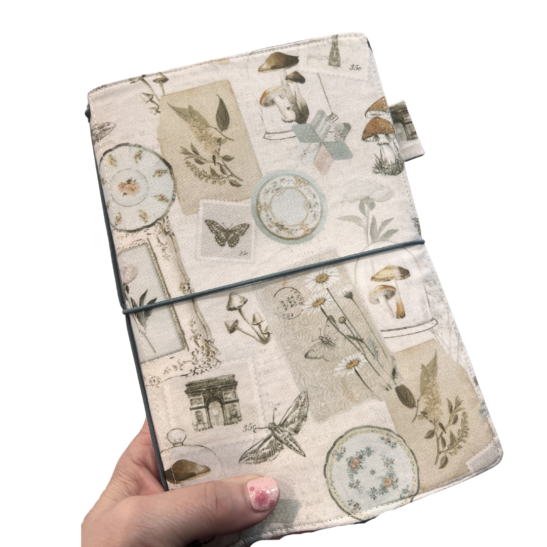 Handmade Fabric Journal Cover