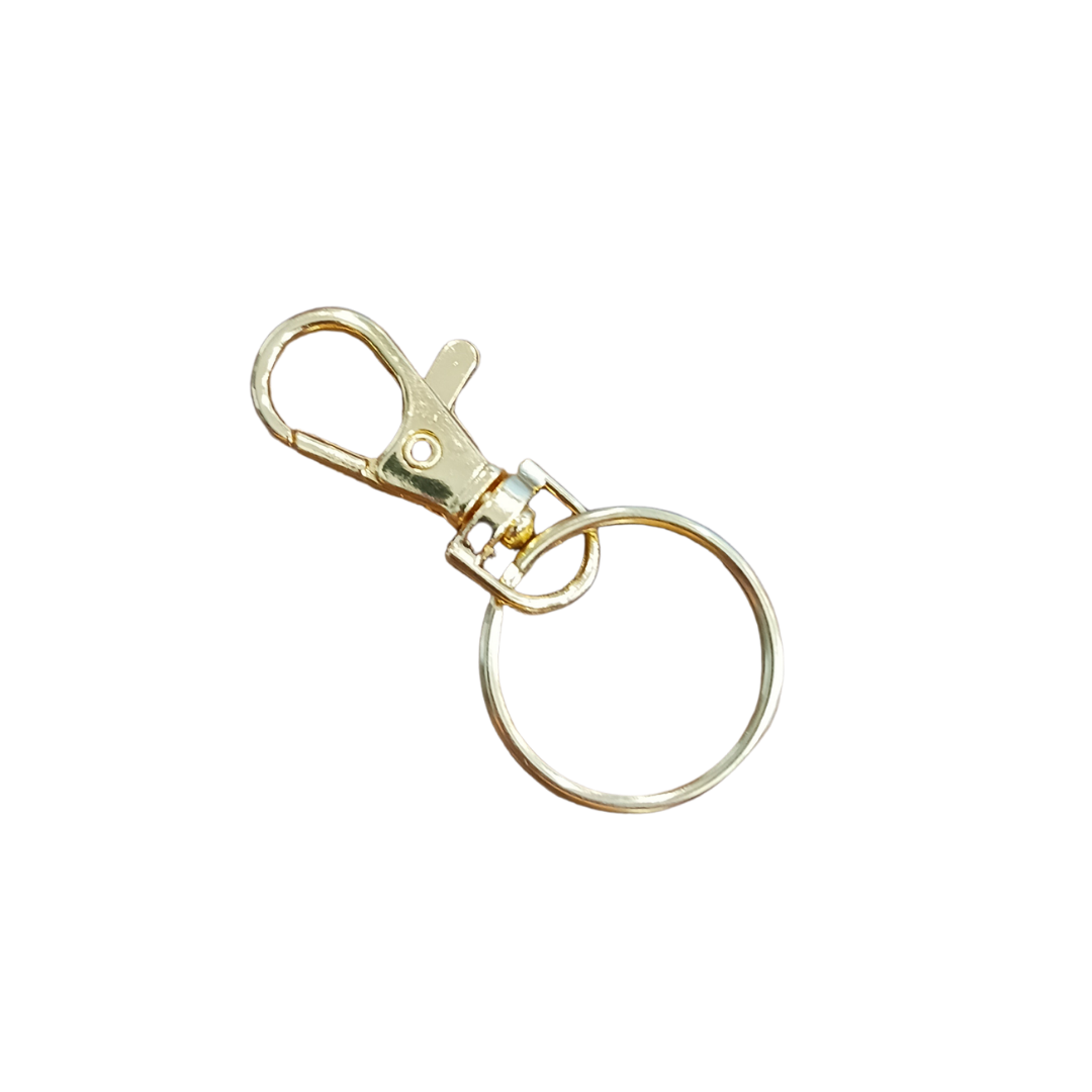 Lobster Claw Clasp with Key Ring