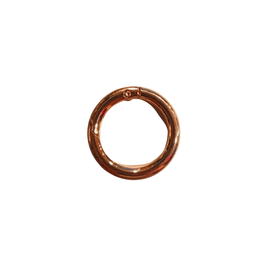 Gold Circular Carabiner