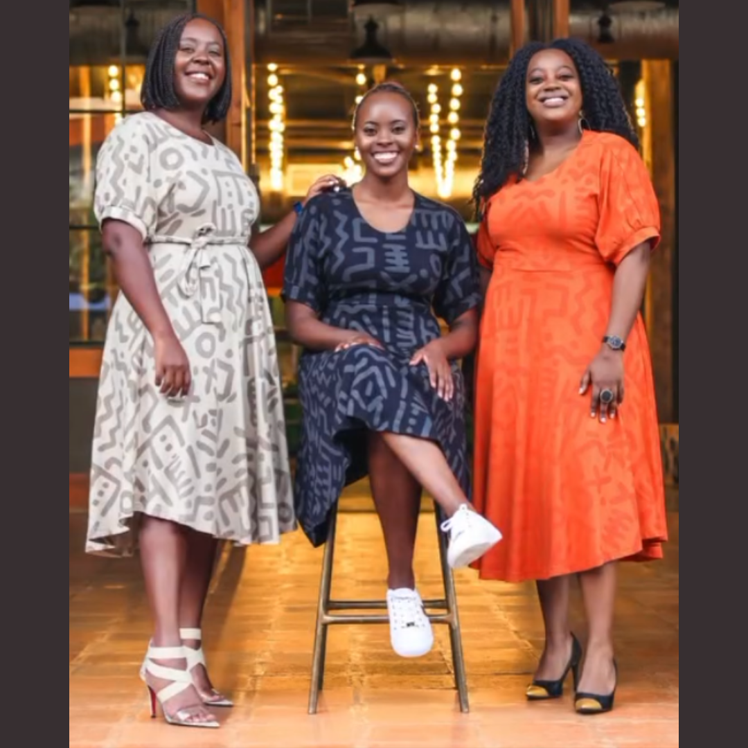 Wildlife Works Waridi Dress in Blue