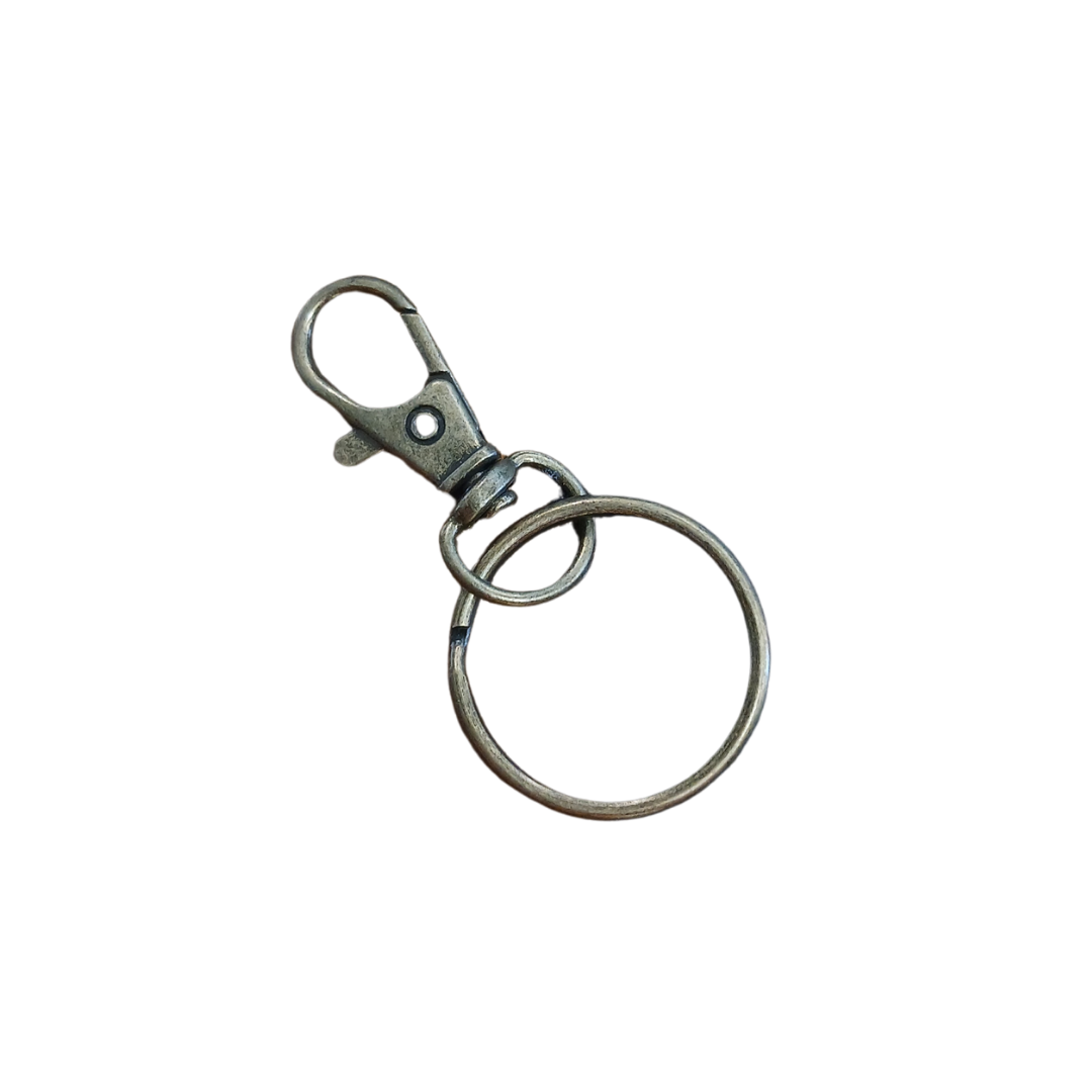 Lobster Claw Clasp with Key Ring