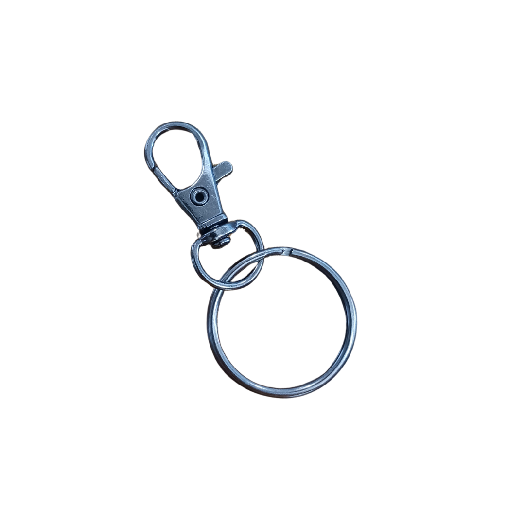 Lobster Claw Clasp with Key Ring