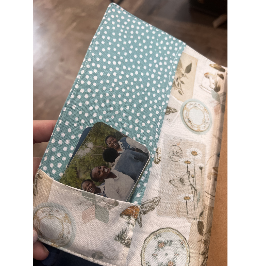 Handmade Fabric Journal Cover