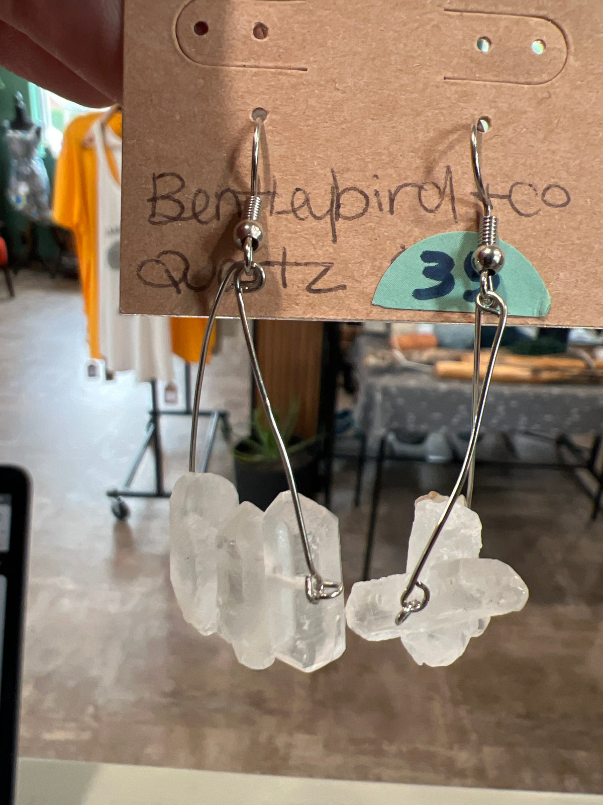 Quartz Earrings (Local Vendor V-07)