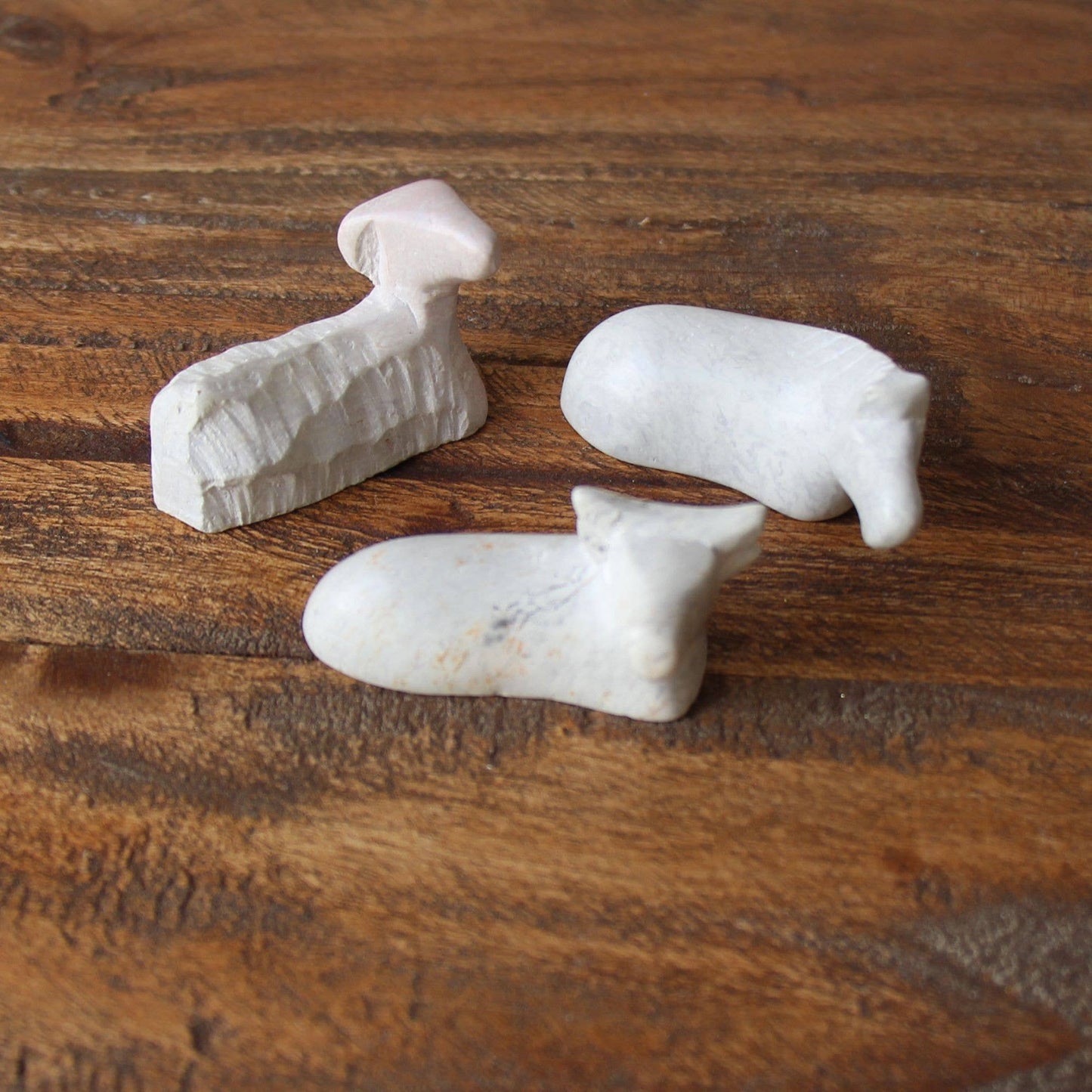 Kenya Kisii Soapstone Nativity 12 piece Set