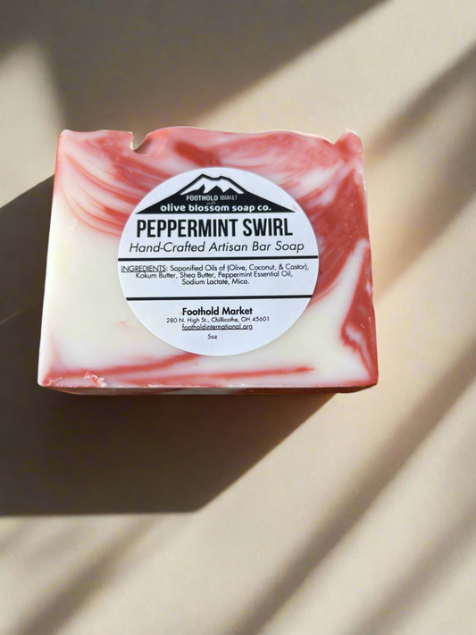 Peppermint Swirl Bar Soap