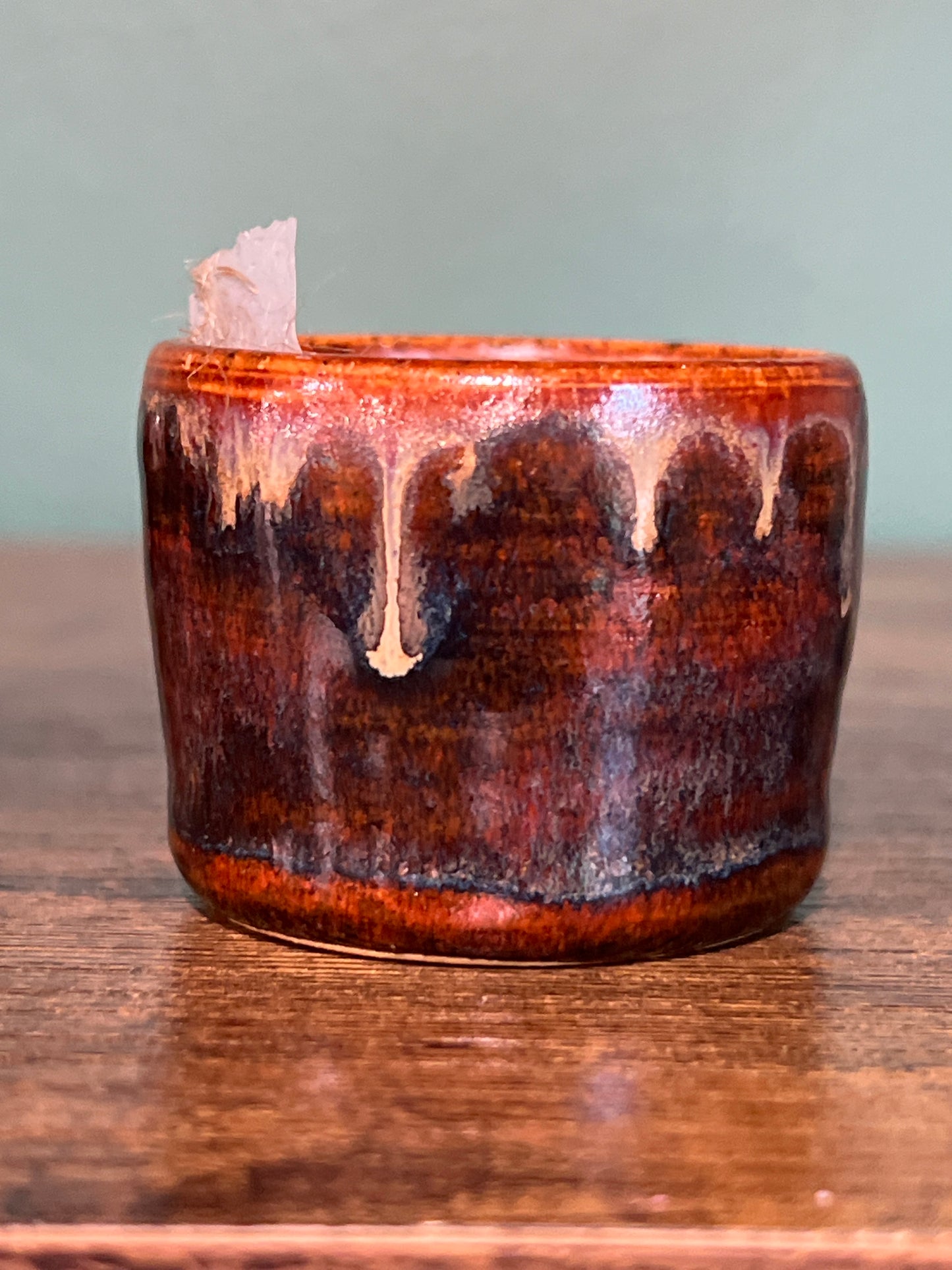 V-01. Tiny mini Brown Pots