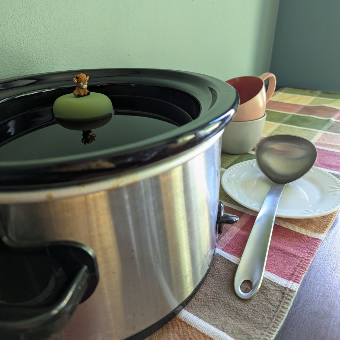 Christmas Mitten | Large Floating Tea Infuser | Green Base