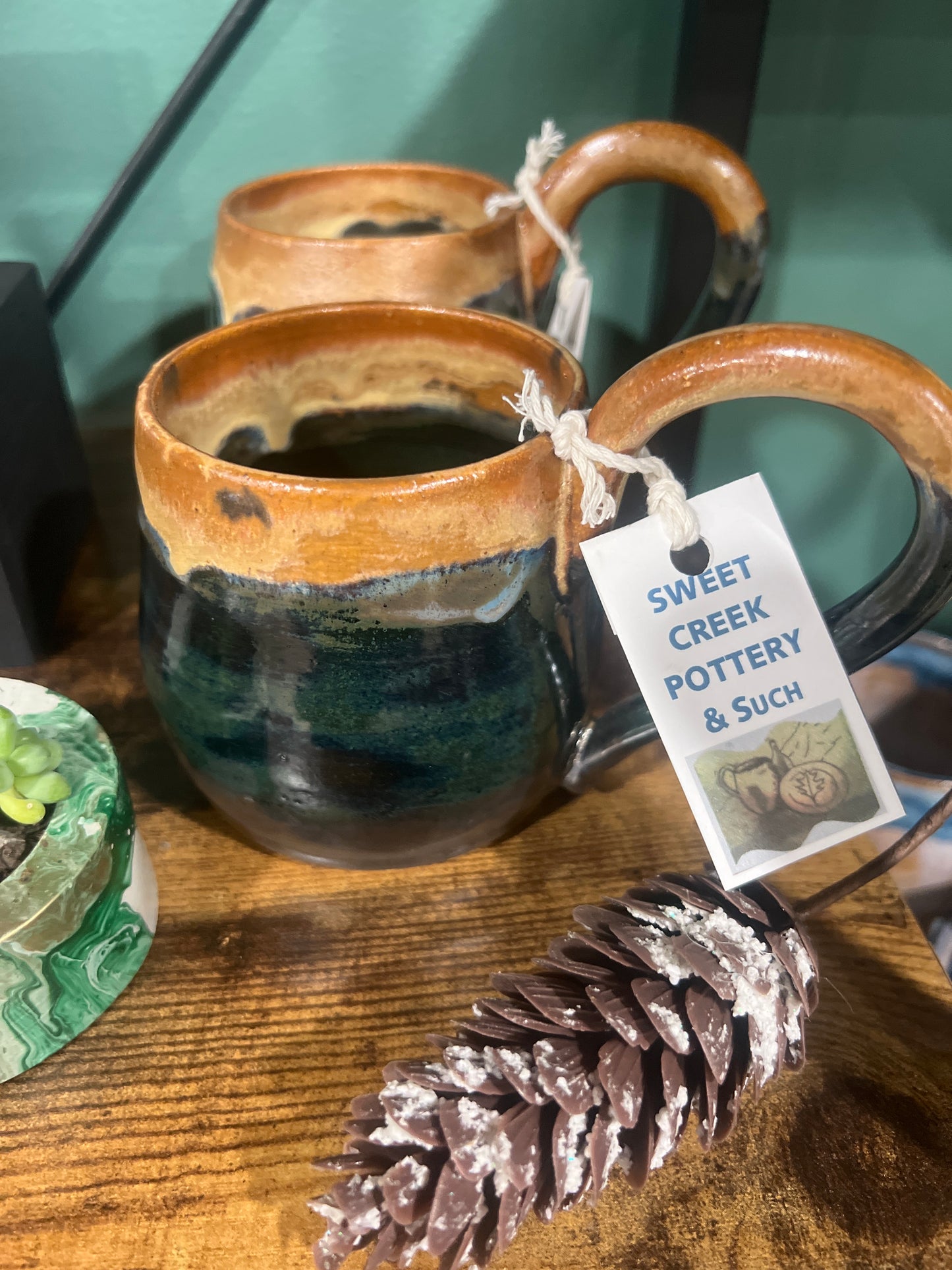 V-01 Mug dark green