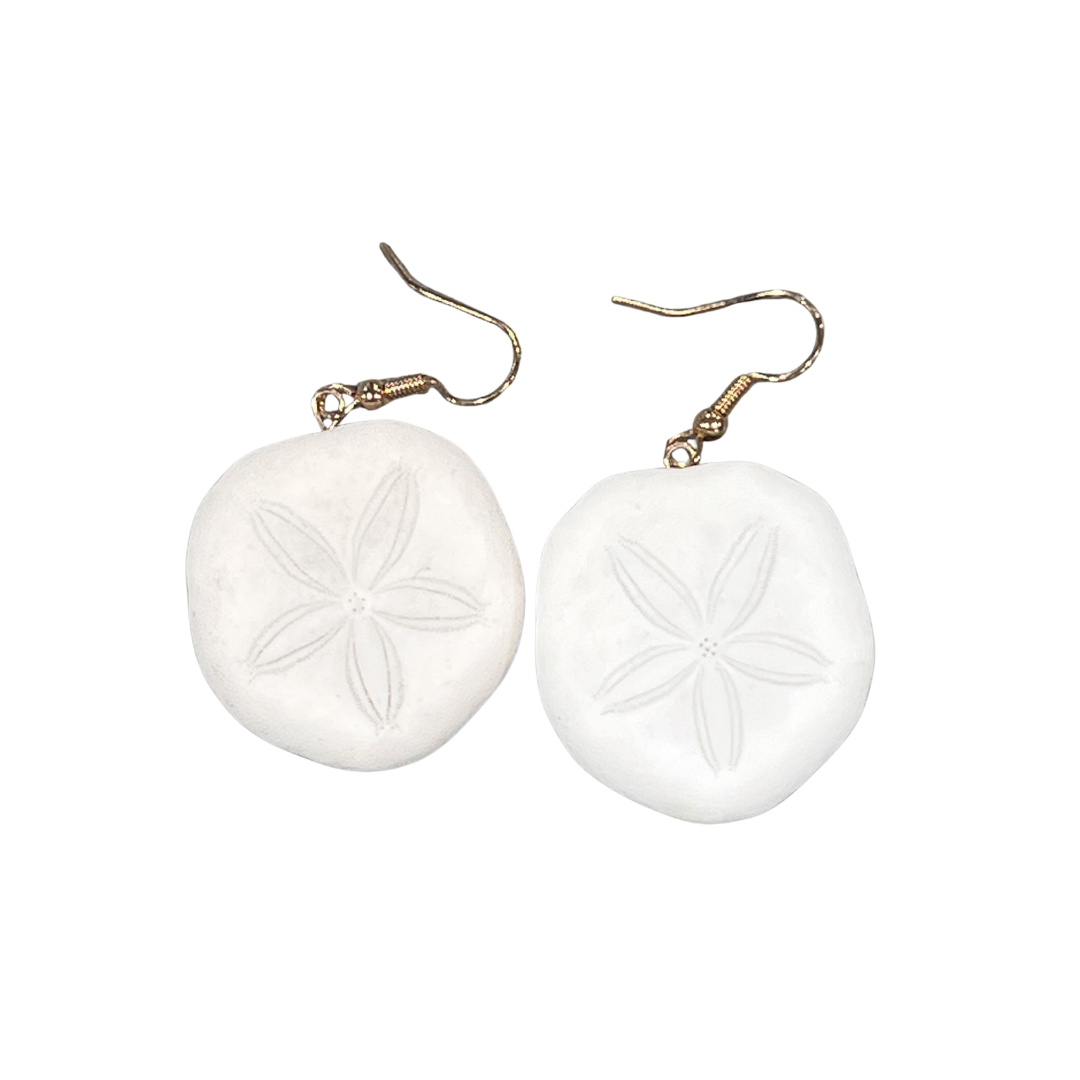 V-07. Sand Dollar Earrings