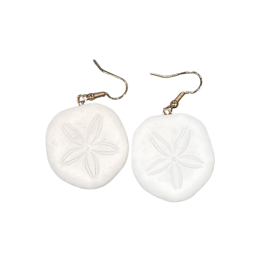 V-07. Sand Dollar Earrings