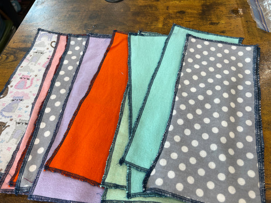 V-05. Handmade Hand Towels Flannel