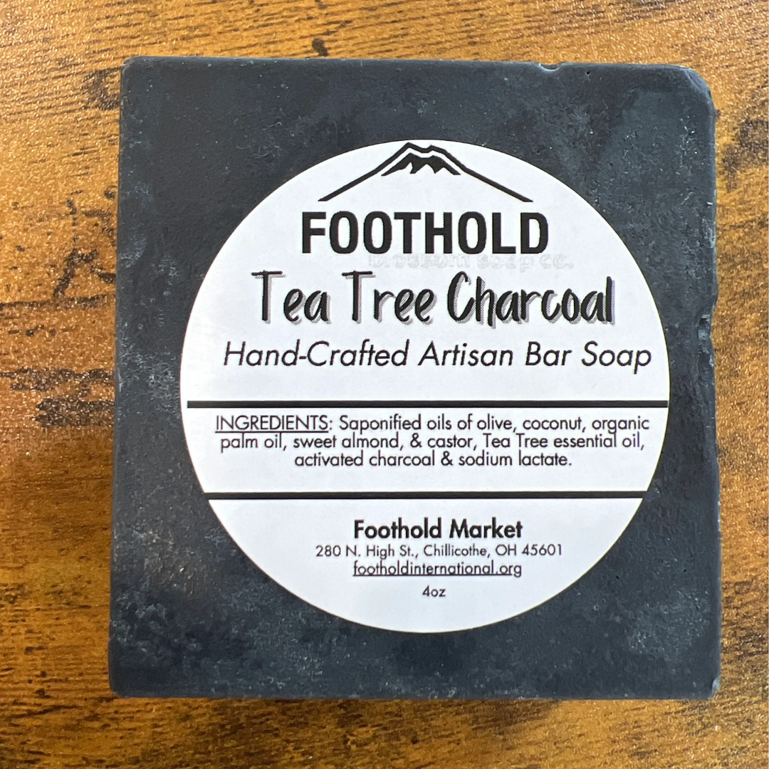 Charcoal Tea Tree Face Bar