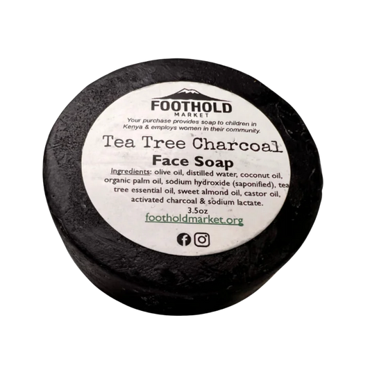 Charcoal Tea Tree Face Bar