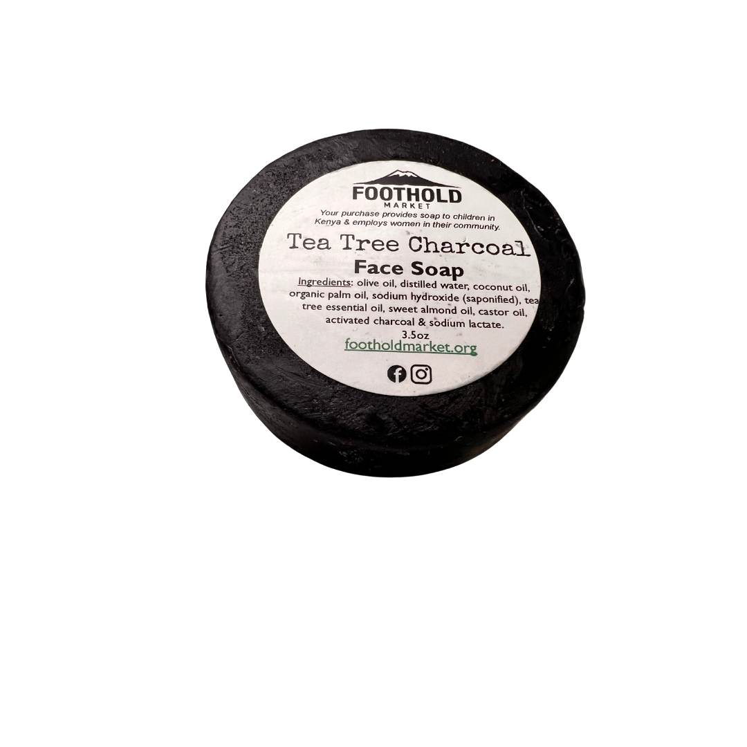 Charcoal Tea Tree Face Bar