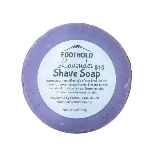 Shave soap-lavender