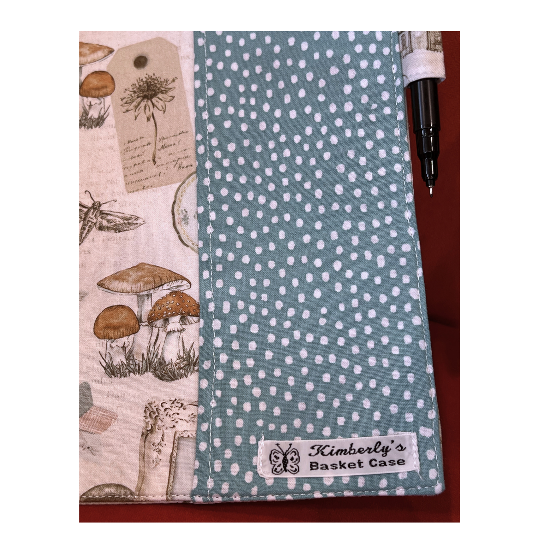 Handmade Fabric Journal Cover