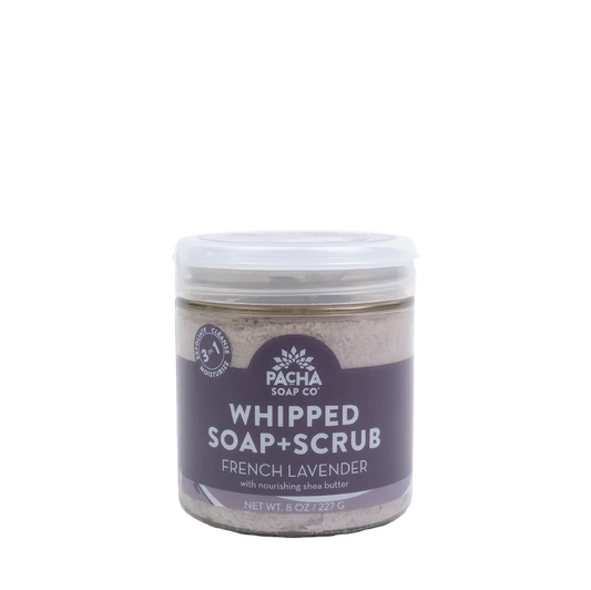French Lavender Whipped Soap Scrub