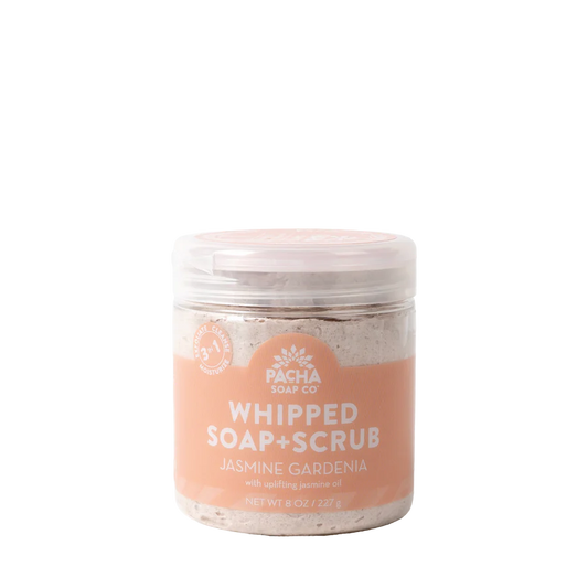 Jasmine Gardenia Whipped Soap Scrub
