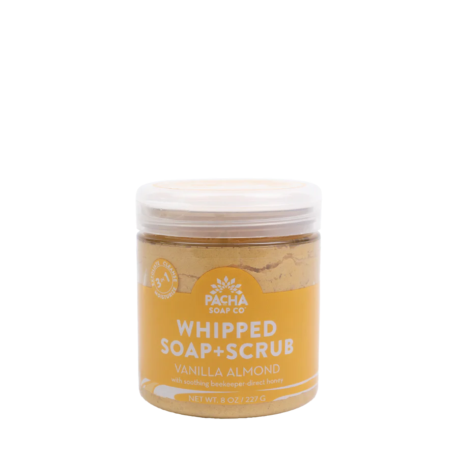 Vanilla Almond Whipped Soap Scrub