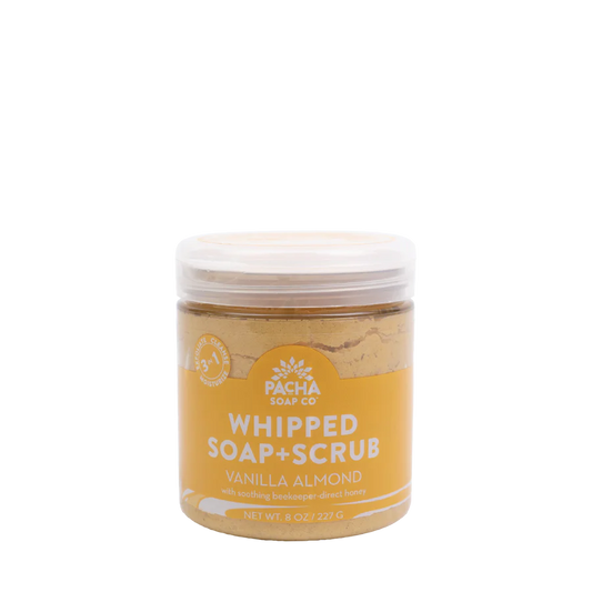 Vanilla Almond Whipped Soap Scrub