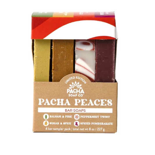 PACHA PEACES HOLIDAY Scents Bar Soap Variety Pack