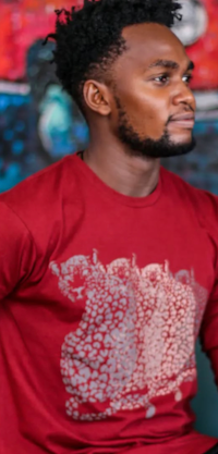 Wildlife Works Tee Cheetah Red Short Sleeve