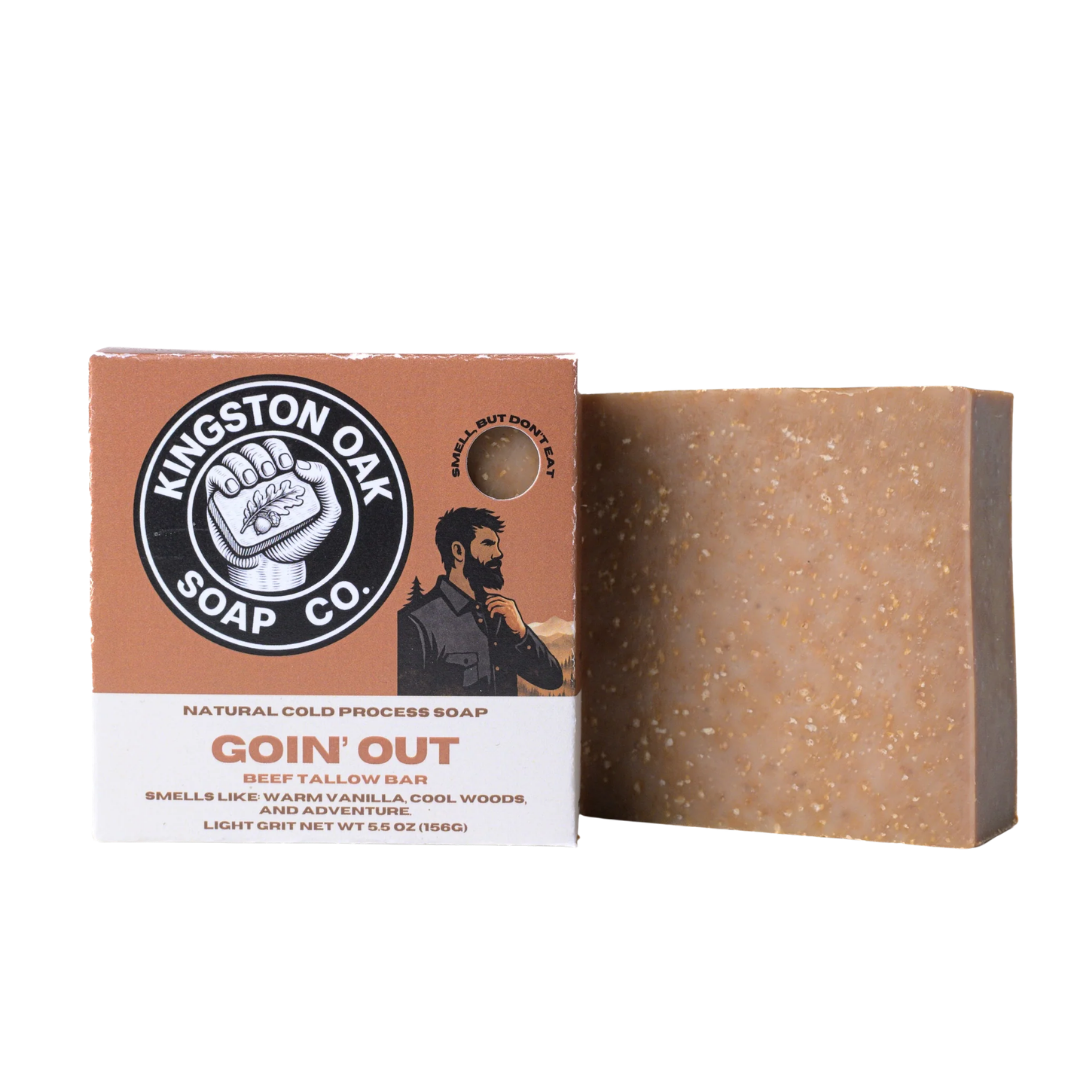 Goin' Out Beef Tallow Bar Soap