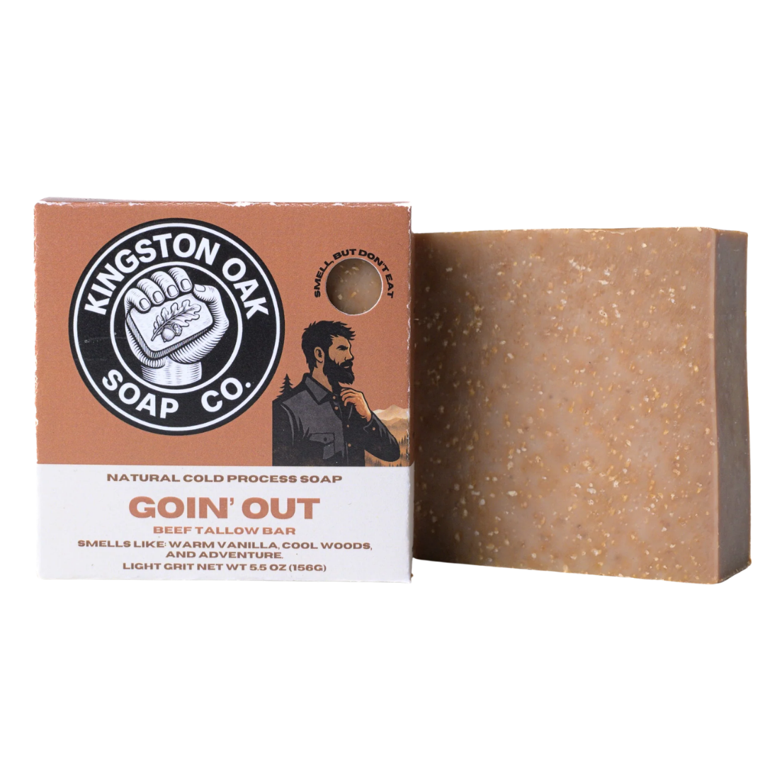 Goin' Out Beef Tallow Bar Soap
