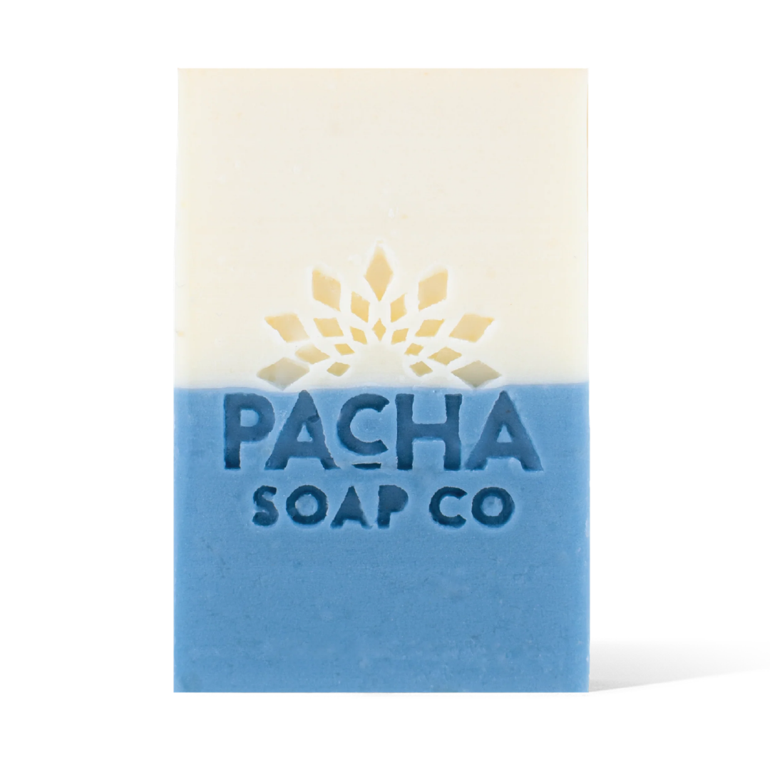 Blue Lotus and Coconut Milk Bar Soap by Pacha